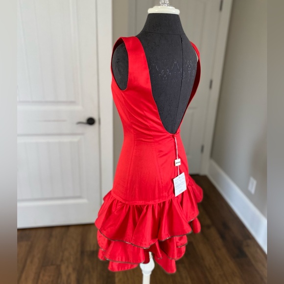 NWT Moschino Deadstock Ruffle Dress - Picture 2 of 10